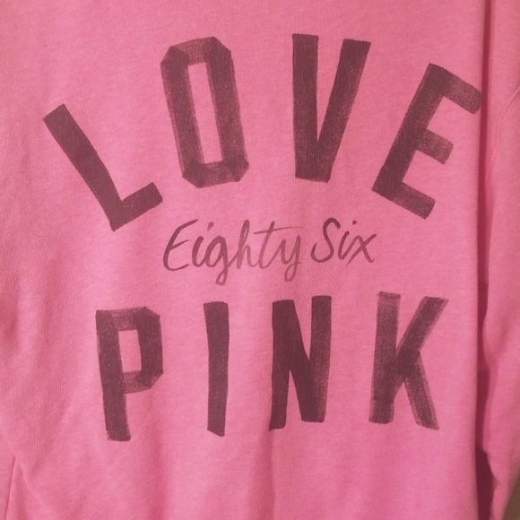 Pink quarter zip dog sweatshirt - Picture 5 of 5